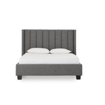 Allie best sale wingback bed